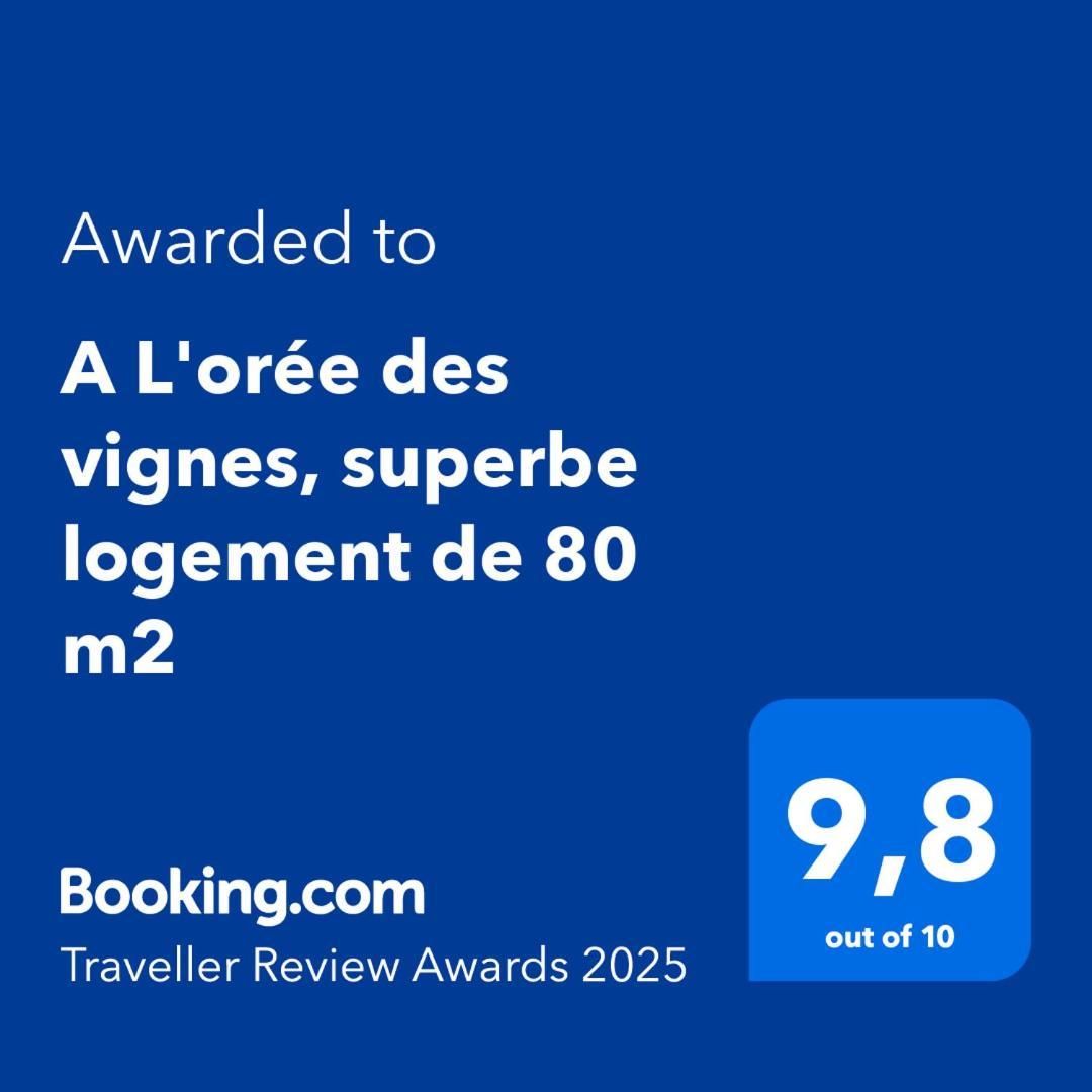 A L'Oree Des Vignes, Superbe Logement De 80 M2 Wangen Zewnętrze zdjęcie